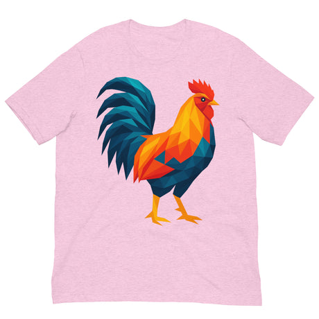 Huge Polygon Rooster-T-Shirts-Swish Embassy