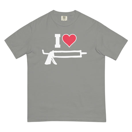 I Love Caulk (Boxy Tee)-Boxy T-Shirt-Swish Embassy