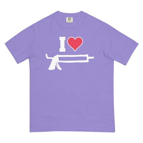 I Love Caulk (Boxy Tee)-Boxy T-Shirt-Swish Embassy