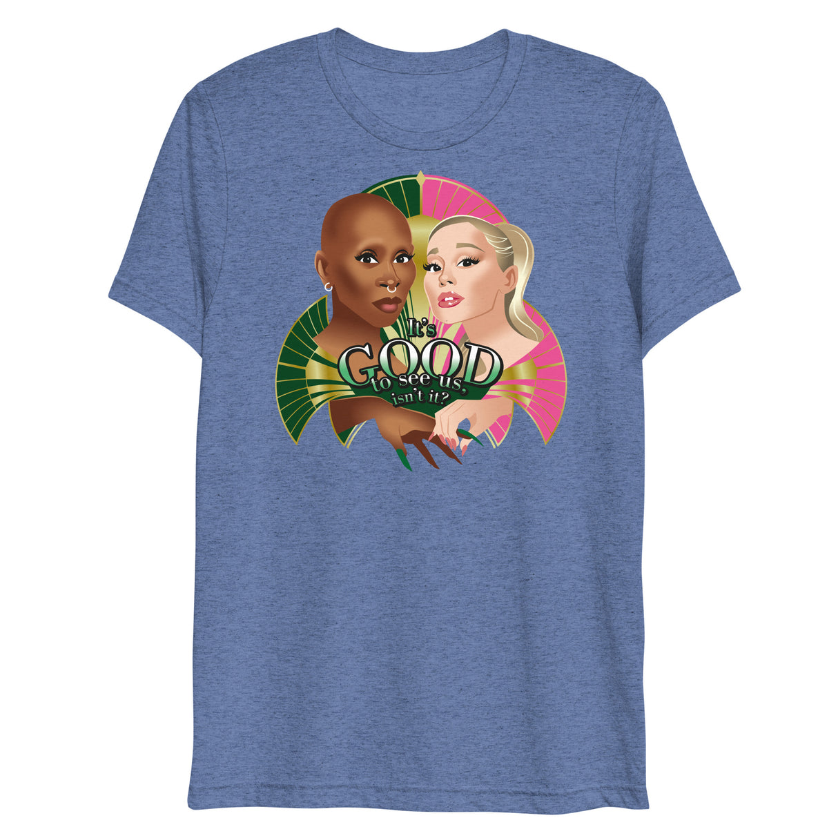 It's Good to See Us (Triblend)-Triblend T-Shirt-Swish Embassy