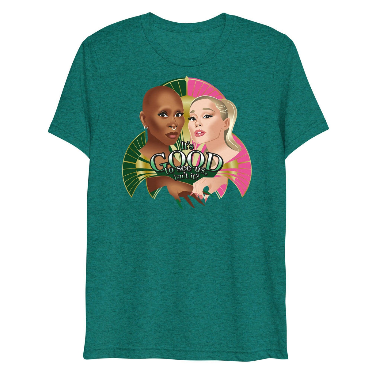 It's Good to See Us (Triblend)-Triblend T-Shirt-Swish Embassy