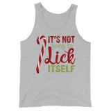 It's Not Going to Lick Itself (Tank Top)-Christmas Tank Tops-Swish Embassy