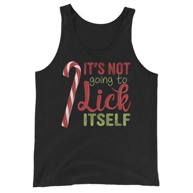 It's Not Going to Lick Itself (Tank Top)-Christmas Tank Tops-Swish Embassy