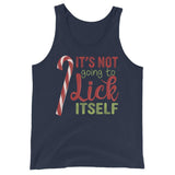 It's Not Going to Lick Itself (Tank Top)-Christmas Tank Tops-Swish Embassy