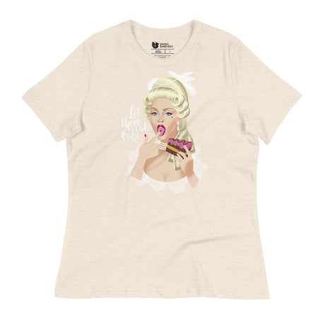Let Them Eat Cake (Women's Relaxed T-Shirt)-Women's T-Shirts-Swish Embassy
