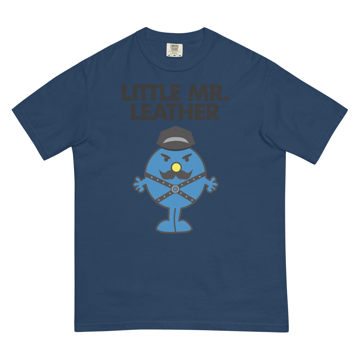 Little Mr. Leather (Boxy Tee)-Boxy T-Shirt-Swish Embassy