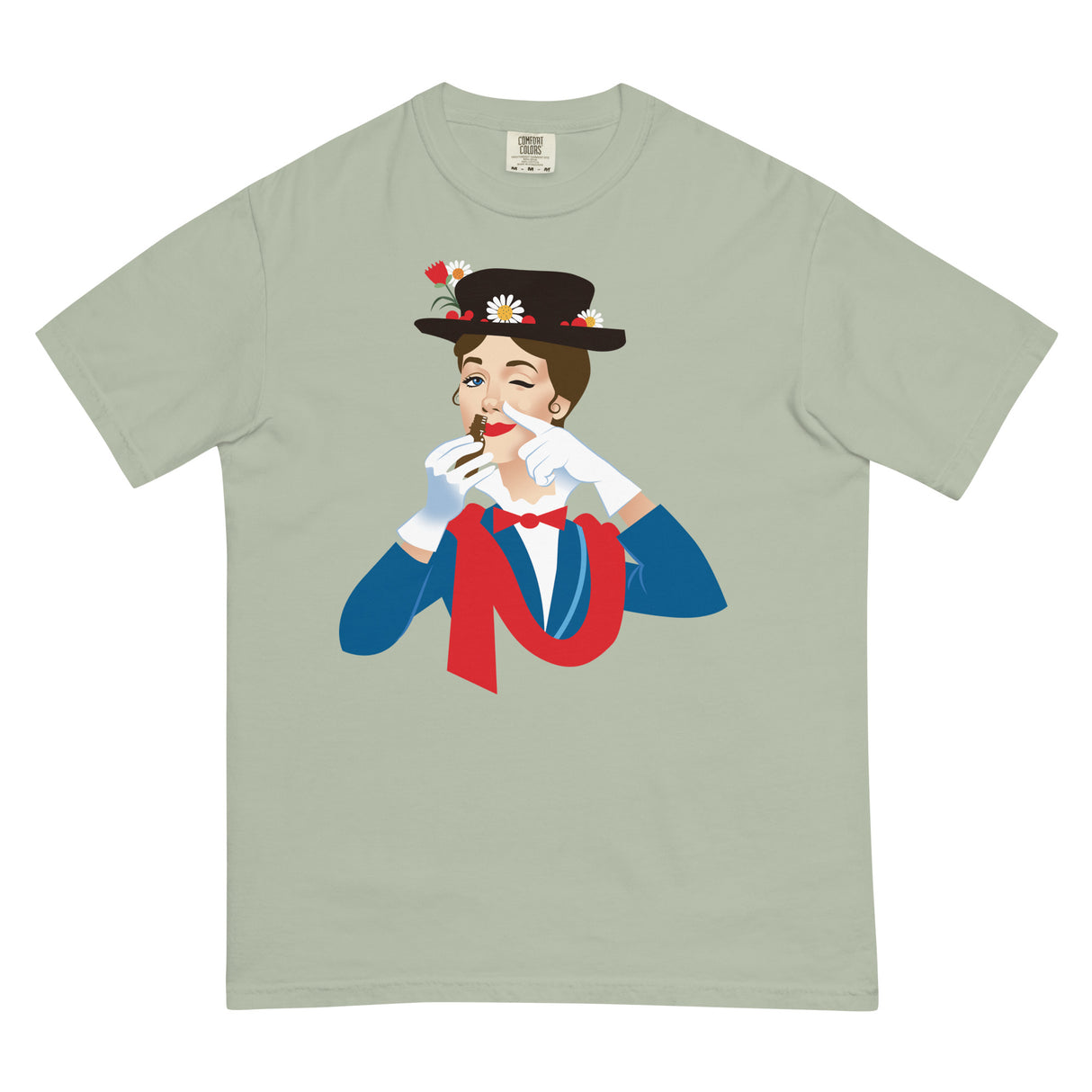 Mary Poppers (Boxy Tee)-Boxy T-Shirt-Swish Embassy