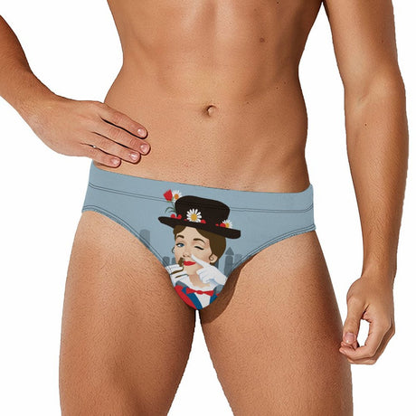 Mary Poppers (Swim Briefs)-Swim Briefs-Swish Embassy