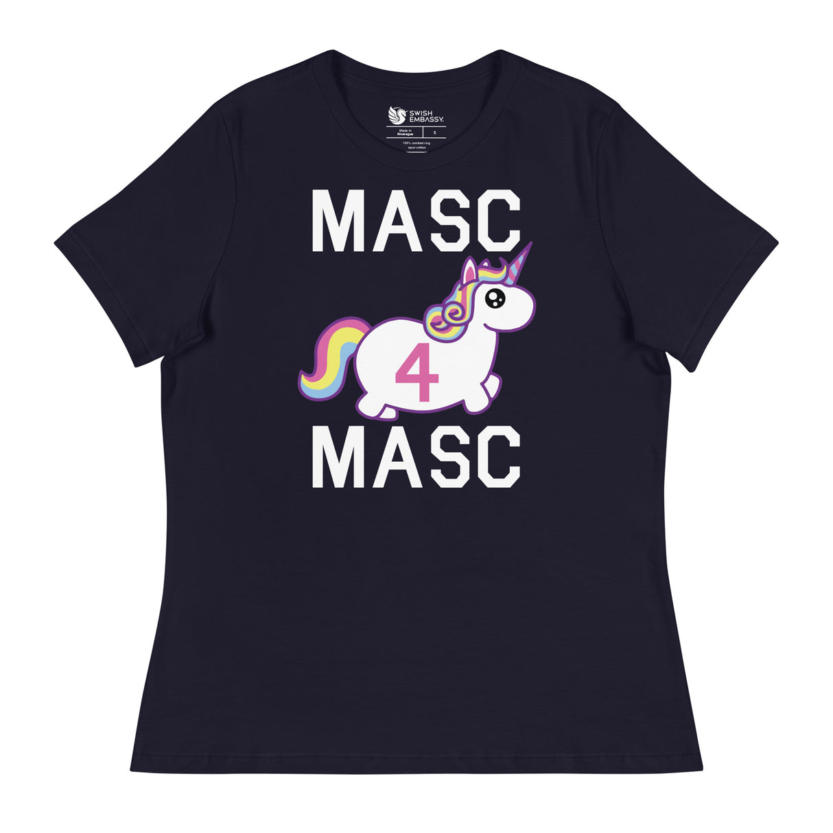 MASC4MASC (Women's Relaxed T-Shirt)-Women's T-Shirts-Swish Embassy