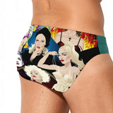 Material Girl (Swim Briefs)-Swim Briefs-Swish Embassy