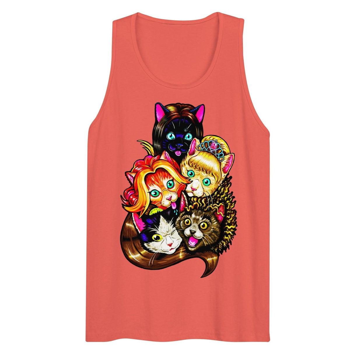 Meow Tell Me What You Want (Tank Top)-Tank Top-Swish Embassy