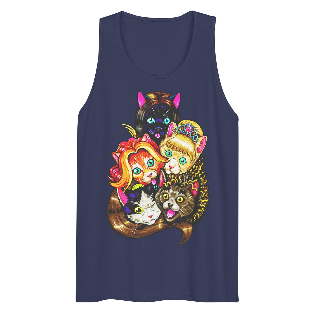 Meow Tell Me What You Want (Tank Top)-Tank Top-Swish Embassy