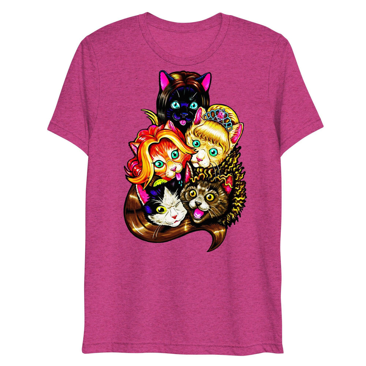 Meow Tell Me What You Want (Triblend)-Triblend T-Shirt-Swish Embassy