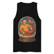 Merman in a Snow Globe (Tank top)-Christmas Tank Tops-Swish Embassy