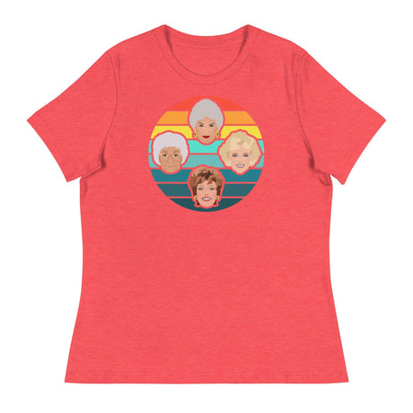 Miami Sunset (Women's Relaxed T-Shirt)-Women's T-Shirts-Swish Embassy