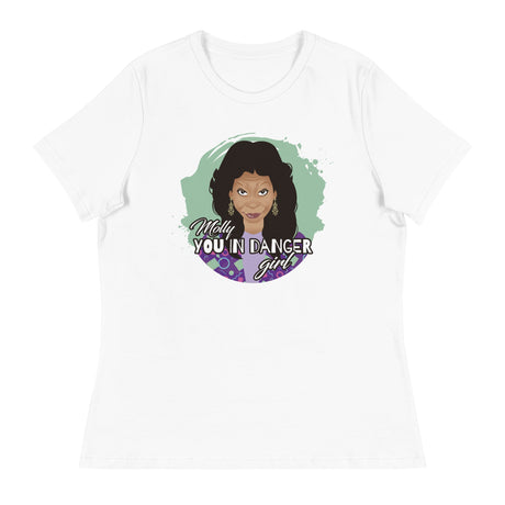 Molly You in Danger Girl (Women's Relaxed T-Shirt)-Women's T-Shirts-Swish Embassy