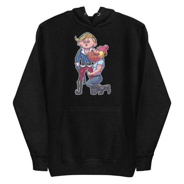 North Pole's Top Elf (Hoodie)-Christmas Hoodies-Swish Embassy