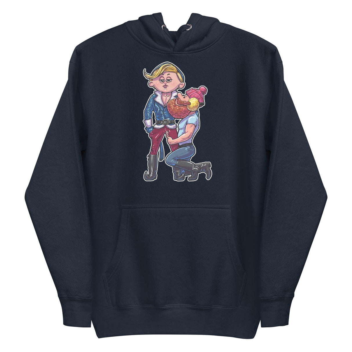 North Pole's Top Elf (Hoodie)-Christmas Hoodies-Swish Embassy