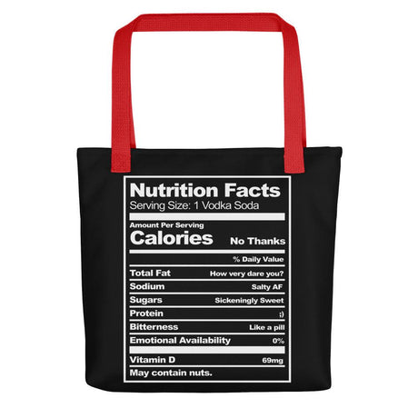 Nutritional Facts (Tote bag)-Bags-Swish Embassy