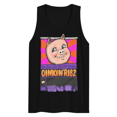 Oinkin Ribs (Tank Top)-Tank Top-Swish Embassy