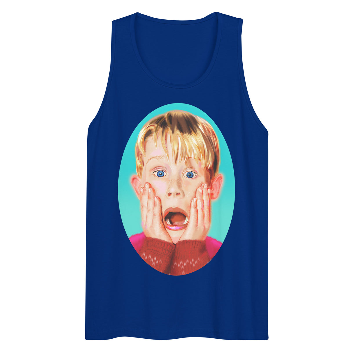 OMG (Tank top)-Christmas Tank Tops-Swish Embassy