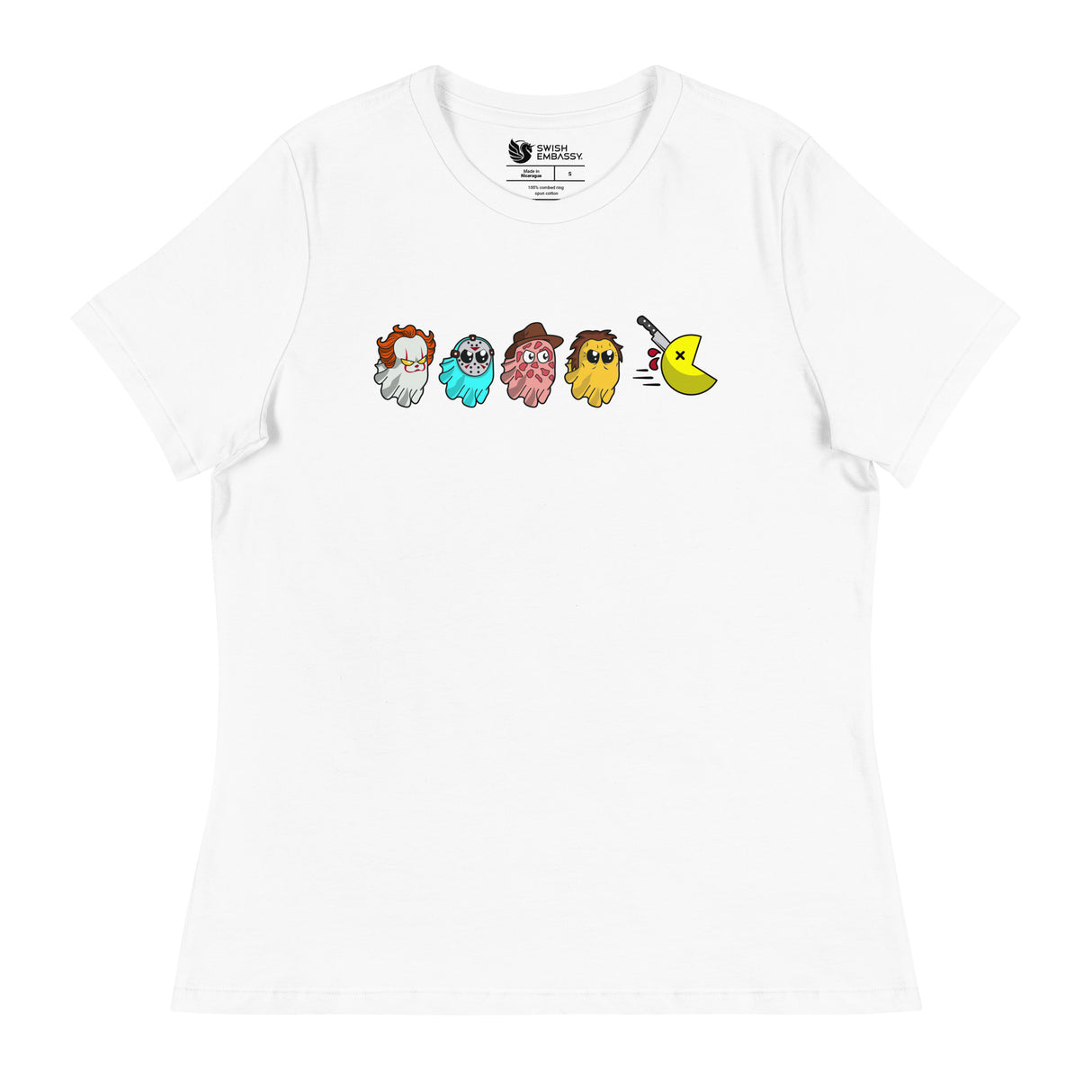 Pac'd with Fear (Women's Relaxed T-Shirt)-Women's T-Shirts-Swish Embassy