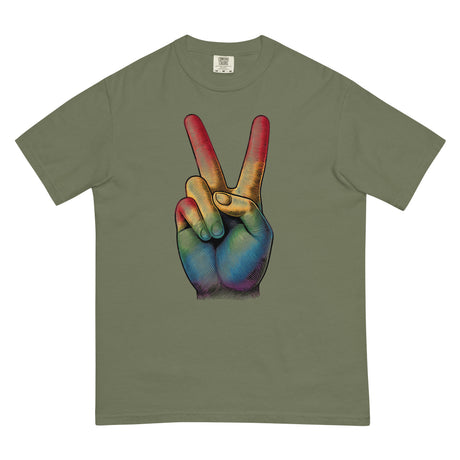 Peace and Pride (Boxy Tee)-Boxy T-Shirt-Swish Embassy