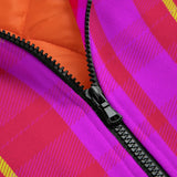 Pink Plaid Club (Fleece Jacket)-Fleece Jacket-Swish Embassy