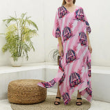 Pink Pony Club (Kaftan)-Kaftan-Swish Embassy