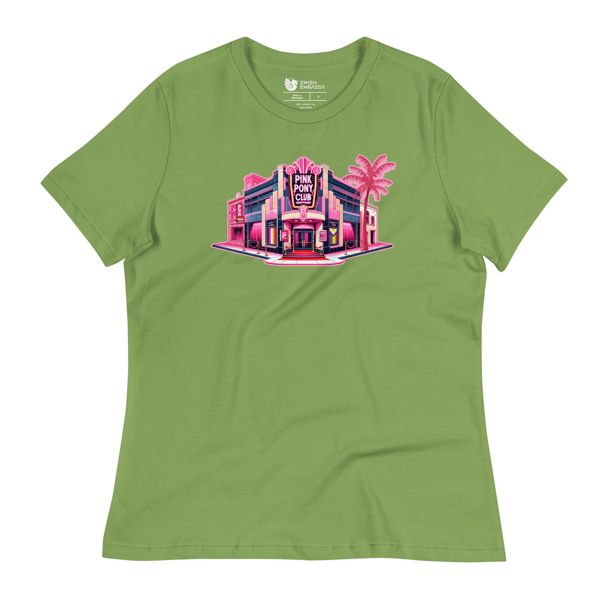 Pink Pony Club (Women's Relaxed T-Shirt)-Women's T-Shirts-Swish Embassy
