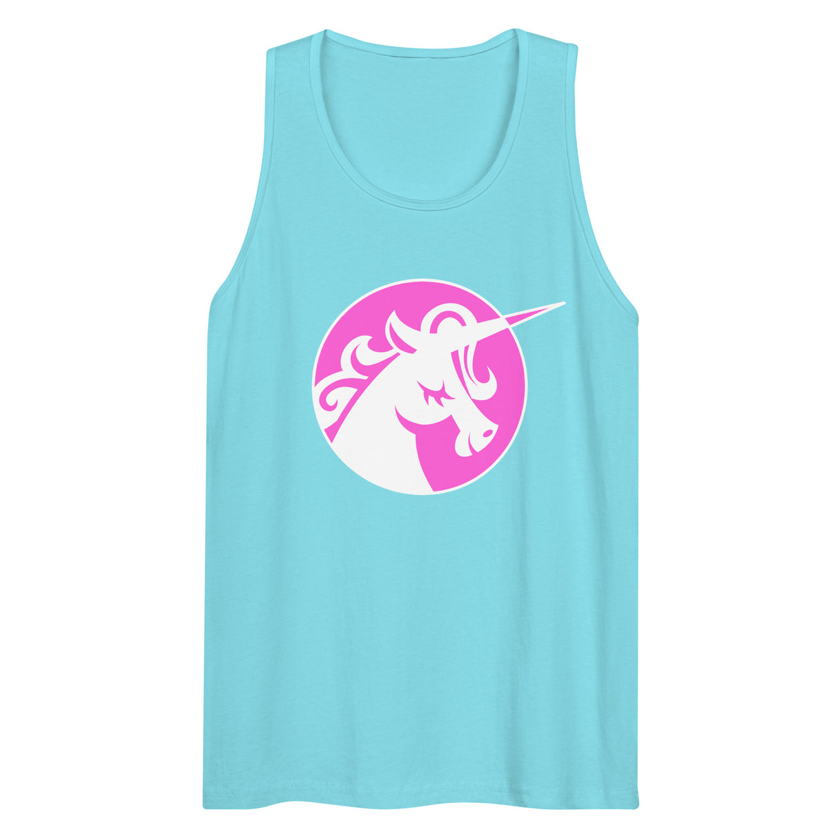 Pink Unicorn Cafe (Tank Top)-Tank Top-Swish Embassy