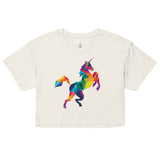 Polygon Unicorn (Crop Top)-Crop Top-Swish Embassy