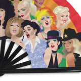 Pride Divas (Folding Clack Fan)-Folding Fans-Swish Embassy