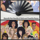 Pride Divas (Folding Clack Fan)-Folding Fans-Swish Embassy