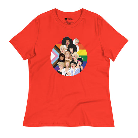 Pride Divas (Women's Relaxed T-Shirt)-Women's T-Shirts-Swish Embassy