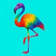 Pride Flamingo-T-Shirts-Swish Embassy
