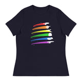 Pride Fleet (Women's Relaxed T-Shirt)-Women's T-Shirts-Swish Embassy