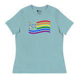 Pride in the USA (Women's Relaxed T-Shirt)-Women's T-Shirts-Swish Embassy