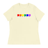 Pride Swatches (Women's Relaxed T-Shirt)-Women's T-Shirts-Swish Embassy