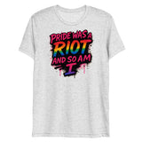 Pride Was a Riot (Triblend)-Triblend T-Shirt-Swish Embassy