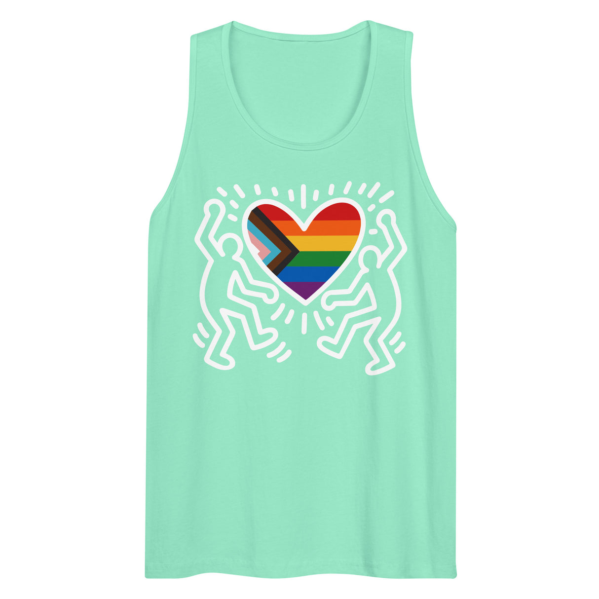 Progress Pride Figures (Tank Top)-Tank Top-Swish Embassy