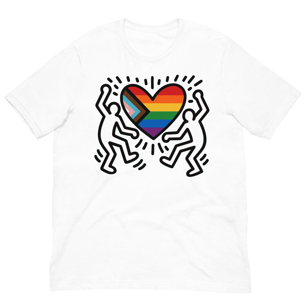Progress Pride Figures-T-Shirts-Swish Embassy