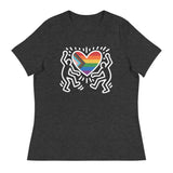 Progress Pride Figures (Women's Relaxed T-Shirt)-Women's T-Shirts-Swish Embassy