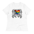 Progress Pride Figures (Women's Relaxed T-Shirt)-Women's T-Shirts-Swish Embassy