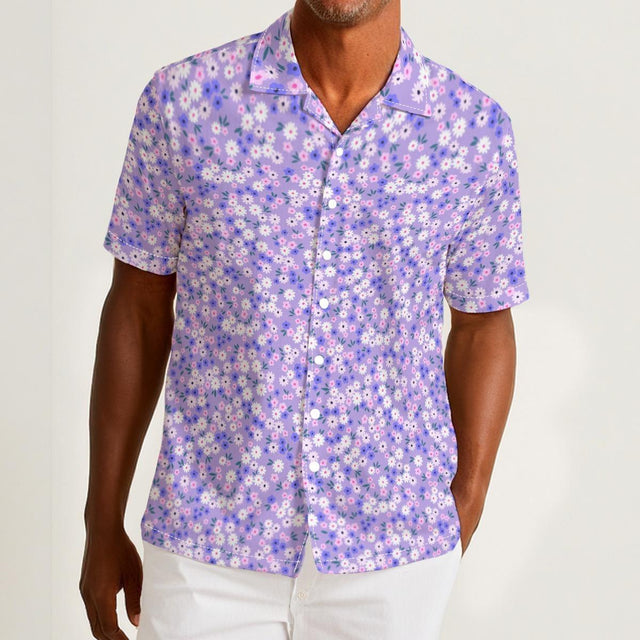 Purple Glory (Cotton Button Shirt)-Cotton Button Shirt-Swish Embassy