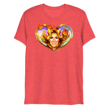 Queen of Hearts and High Notes (Triblend)-Triblend T-Shirt-Swish Embassy