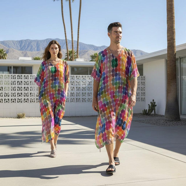 Rainbow Star (Kaftan)-Kaftan-Swish Embassy