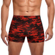 Red Camo (Square Cut Trunks)-Square Cut Trunks-Swish Embassy