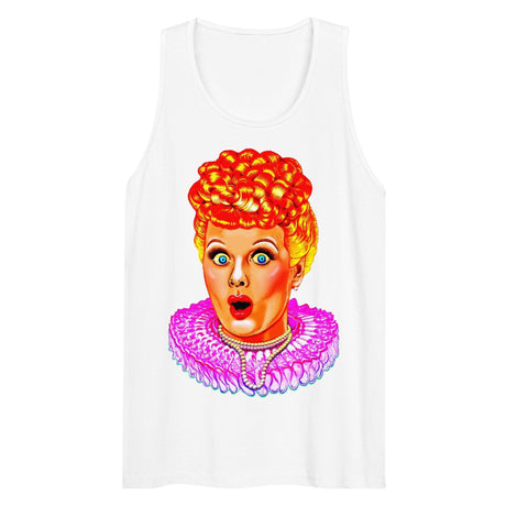 Red Hair Don’t Care (Tank Top)-Tank Top-Swish Embassy