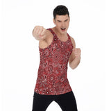 Red Hanky (Allover Tank Top)-Allover Tank Top-Swish Embassy
